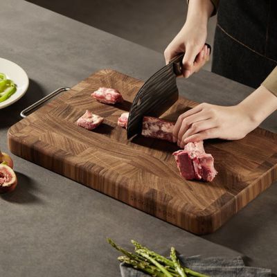 planche bois à découper noyer massif durable stable