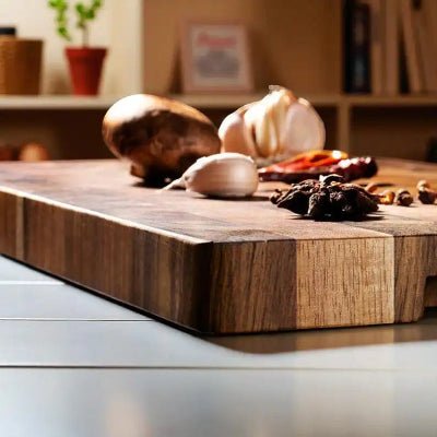 planche en bois a decouper élégante hygiénique bois massif