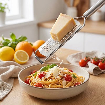 rape a fromage pratique rapide plat spaguetti cuisine