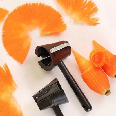 taille crayon pour legumes fleurs carottes