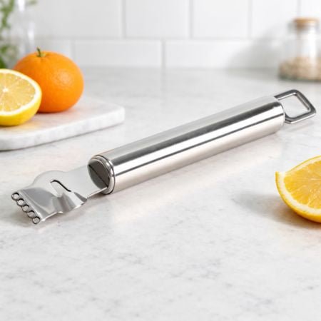 zesteur agrumes compact portable design preimium inox