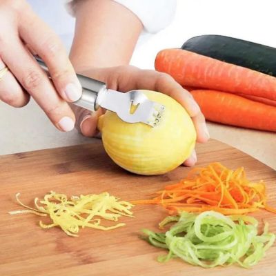 zesteur agrumes polyvalent citron légumes carottes concombre
