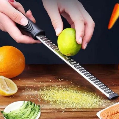 zesteur citron râpe multifonction poignée ergonomique